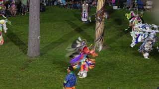 Mens Fancy Dance  Menominee Nation 56th Contest Powwow [upl. by Alleunamme724]