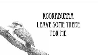 Kookaburra Sits in the Old Gum Tree Song Lyrics ORIGINAL [upl. by Krys]