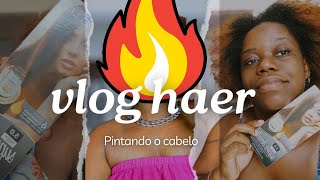 VLOGPINTANDO O CABELO EM CASA SOZINHA DEU RUIM vlog cabelo tintura transformation hair [upl. by Sherline492]