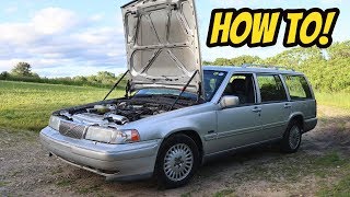 HOW TO ENGINE SWAP YOUR VOLVO [upl. by Enelra]