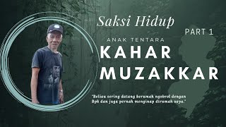 Saksi Hidup Anak Tentara Kahar MudzakkarPak Kaso Part 1 [upl. by Airamesor]