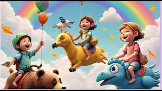 Cartoon Friends Adventure Song For Kids [upl. by Fae]