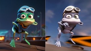 Crazy Frog  Flash funny Cartoon meme  Frog Dance  Crazy Frog  The Flash Funny  3D Art Fun Meme [upl. by Chubb233]