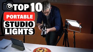 Top 10 Portable Studio Lights for Photographers in 2024 [upl. by Nnaeoj]