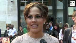 Lenora Crichlow Interview Fast Girls World Premiere [upl. by Yttak]