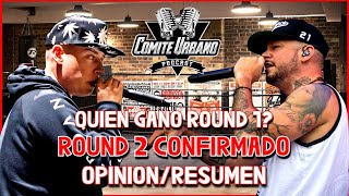 COSCULLUELA Vs RESIDENTE  Quien Gano Round 1  ROUND 2 Confirmado RESUMEN [upl. by Doykos]