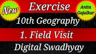 class 10 geography chapter 1 field visit question answer । geography class 10 chapter 1 । 10th geo 1 [upl. by Ilrebmik288]