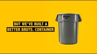 BRUTE® Containers Features  Rubbermaid Commercial [upl. by Claudina]