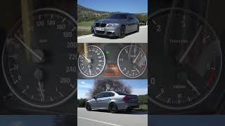 BMW 320D E90  0100 Kmh Acceleration  Diesel Power [upl. by Burkhard]