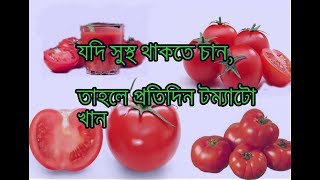 যদি সুস্থ থাকতে চান  তাহলে প্রতিদিন টম্যাটো খান  TOMATO AR NANA UPOKARITA [upl. by Essa648]