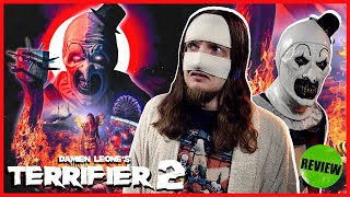 TERRIFIER 2 Movie Review  Maniacal Cinephile [upl. by Boj560]