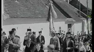 Historisches Fahnenschwingen in Neckenmarkt aus dem Jahr 1933 [upl. by Field]