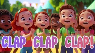 Clap Jump Hop and Stomp  Fun Action Song for Kids  CoCoBoo [upl. by Yentirb653]