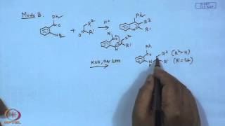 Mod34 Lec38 Synthesis of Quinolines and Isoquinolines [upl. by Oderf]