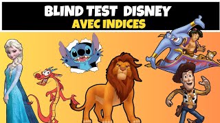 Petit Blind Test DISNEY avec indices  20 musiques [upl. by Einavoj463]