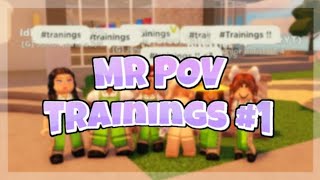 MR Training POV 1  Frappe ROBLOX [upl. by Guerin]