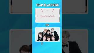 Team blink or Team Army shorts foryou quiz blink army [upl. by Doownelg]