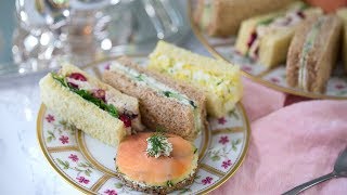 How to Make Tea Sandwiches [upl. by Fariss]