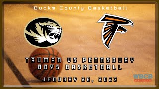 Game Recap  Truman at Pennsbury Boys Basketball 12623 [upl. by Kalie]