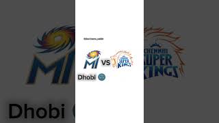 CSK VS MI 😬🗣️ csk mi cskvsmi elclasico ipl memes youtubeshorts shorts rcb [upl. by Esej]