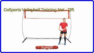 REVIEW 2024 GoSports Volleyball Training Net  12ft ESSENTIAL details [upl. by Bellina]