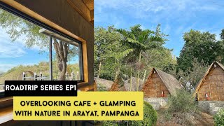 Overlooking Cafe  Glamping with Nature in Arayat Pampanga  NEW GINTUNG PAKPAK  JoelClavioTravels [upl. by Valerle]