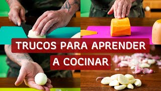 Tips básicos para aprender a cocinar l Métodos de cocción y cortes l Tastemade Español [upl. by Fernandez]