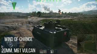 New M163 VADS M61 Vulcan sound  War Thunder  Danger Zone Update [upl. by Dwan]