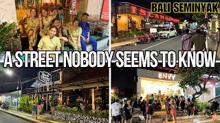 Bali Seminyak 4K Night Street Walking Tour Today 2024 [upl. by Neville109]