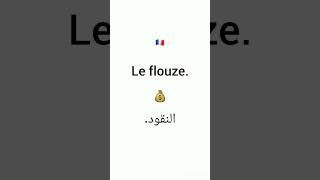 Le flouze 💰 français frensh frenchlanguage francais franglais franglish [upl. by Neibaf]