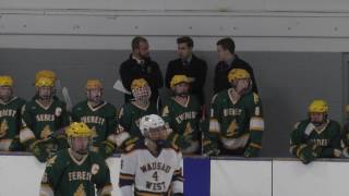 Wausau West vs DC Everest High School Hockey [upl. by Orihakat]