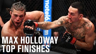 Top Finishes Max Holloway [upl. by Winn]