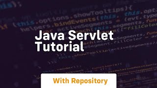 java servlet tutorial [upl. by Lerad]