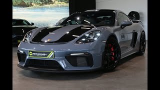 Porsche 718 Cayman GT4 Walkaround [upl. by Ileek]