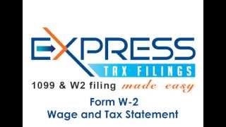 Form W2 Wage and Tax Statement [upl. by Enecnarf]