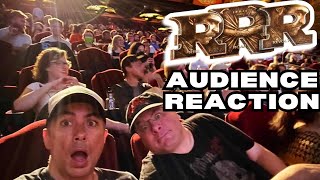 FIRST TIME WATCHING  RRR Movie Reaction  American Audience Theater Response [upl. by Jaquenette]