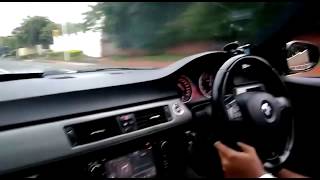 BMW E92 325i  Muffler Delete  Incar sound [upl. by Ydoc]