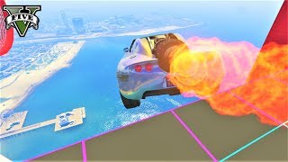 قراند سباق السيارة الصاروخية🐸🐸 GTA Rocket Car Racing [upl. by Steck]