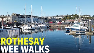 Walking in Rothesay  Isle Of Bute  Scotland  Sept 2022 [upl. by Nilac]