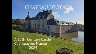 CHATEAU DETOGES Champagne France 2024 [upl. by Hiltner544]