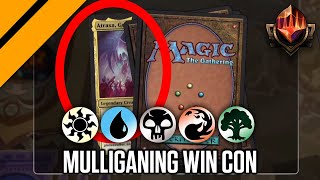 What Happens When you Mulligan your Win Condition  MTG Arena [upl. by Ibrad]