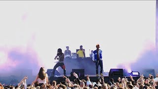 Rae Sremmurd  Black Beatles live at Ruisrock 2018 [upl. by Alyn]