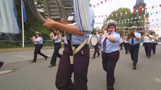 Schützenfest in NeussGrefrath 2018 Aufmarsch [upl. by Llennehc]