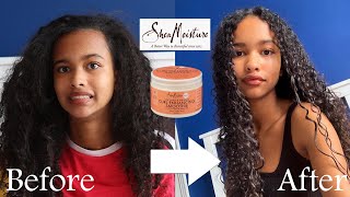 Shea Moisture Curl Enhancing Smoothie Review  Timitayo [upl. by Neeloc]