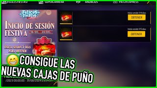 Llega la Caja de los Puños Gratis x Fin de Año a Free Fire Latam 🤔  JORGEPLAYED [upl. by Obadias821]