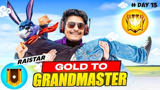 Gyan Gaming is Live Grandmaster Rank Push Top 1  Free Fire Live Day 13 [upl. by Ayortal]