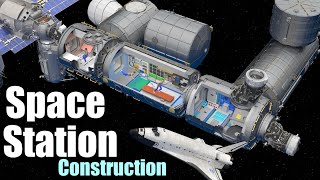 How did they build the ISS International Space Station [upl. by Libove]