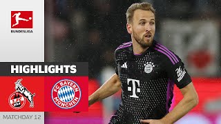 Kane Shoots Bayern Back To The Top  Köln  Bayern München  Highlights  MD 12 – Bundesliga 2324 [upl. by Bohaty]