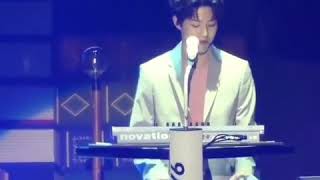 FANCAM DOWOON FOCUS Congratulations switched instruments [upl. by Nnawaj]