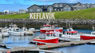 Walking in Keflavík  A Small Town in Iceland ｜ Iceland [upl. by Merete]